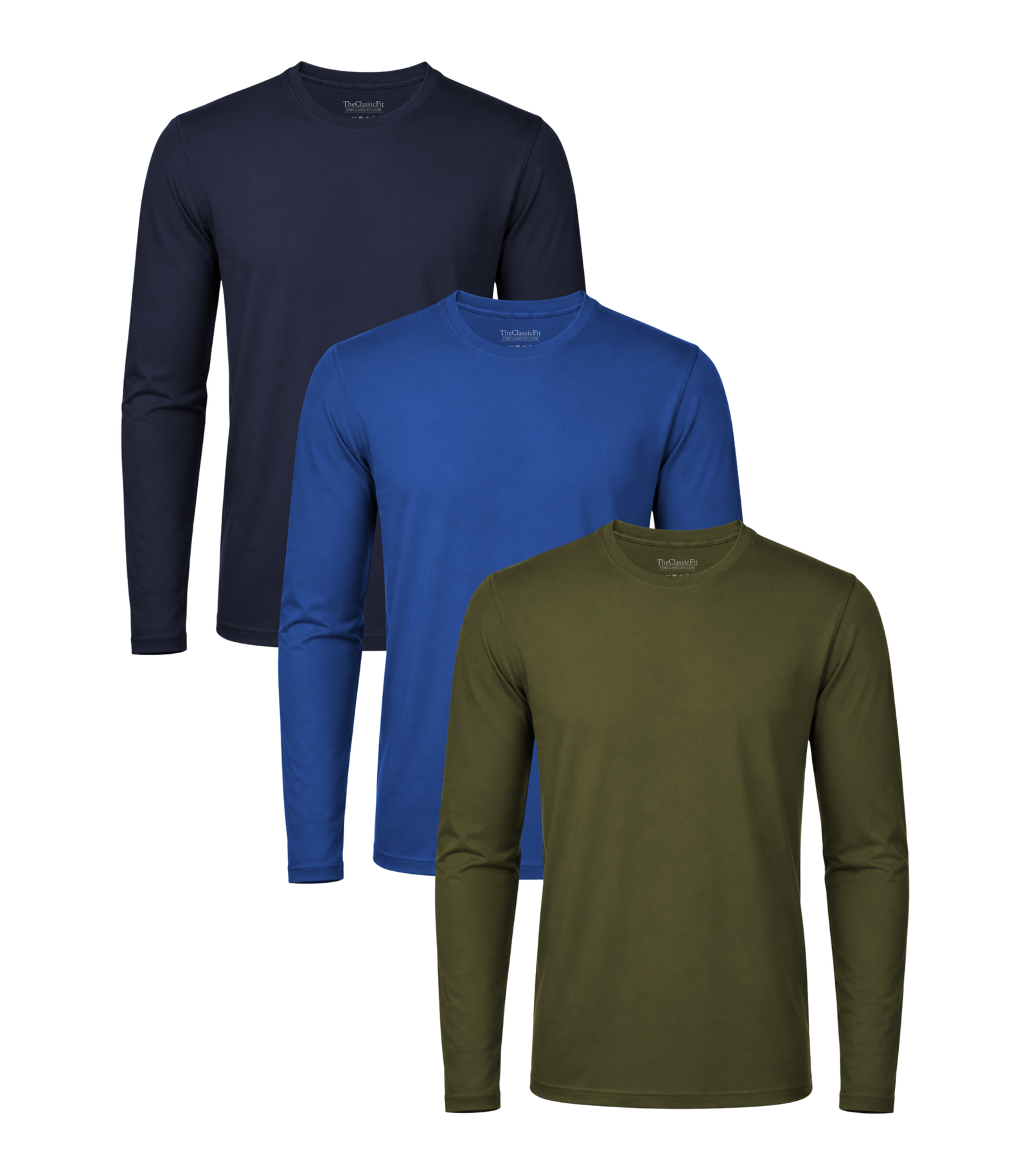Colour Classic Longsleeve Tee 3 Pack