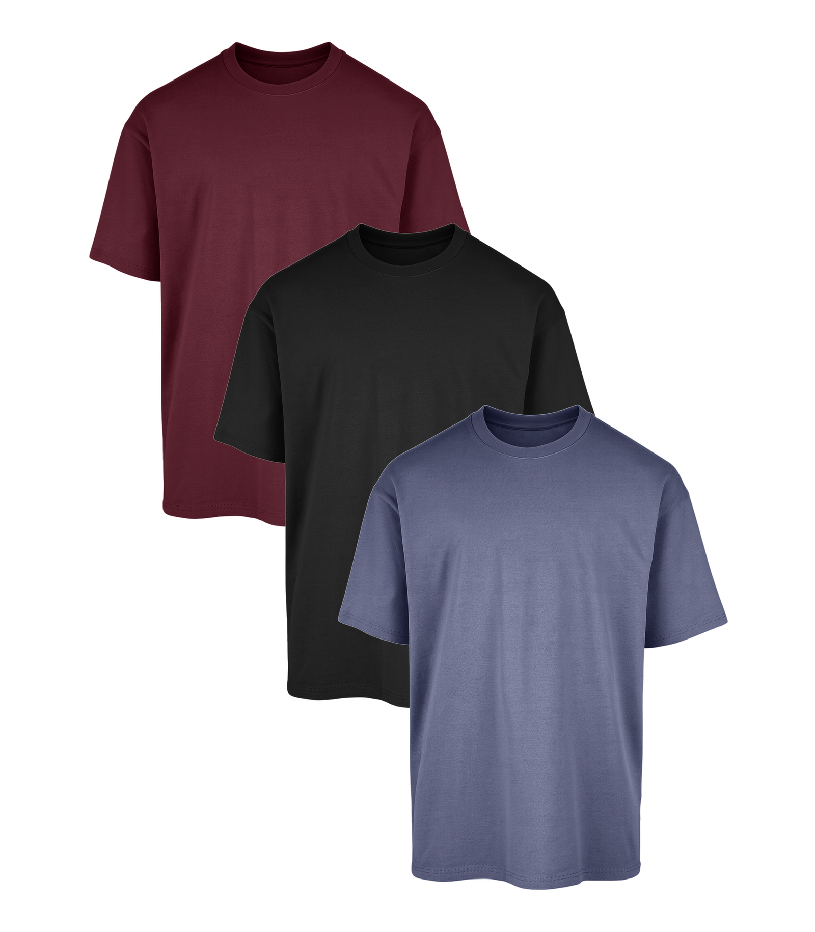 Colour Classic Oversized Tee 3 Pack