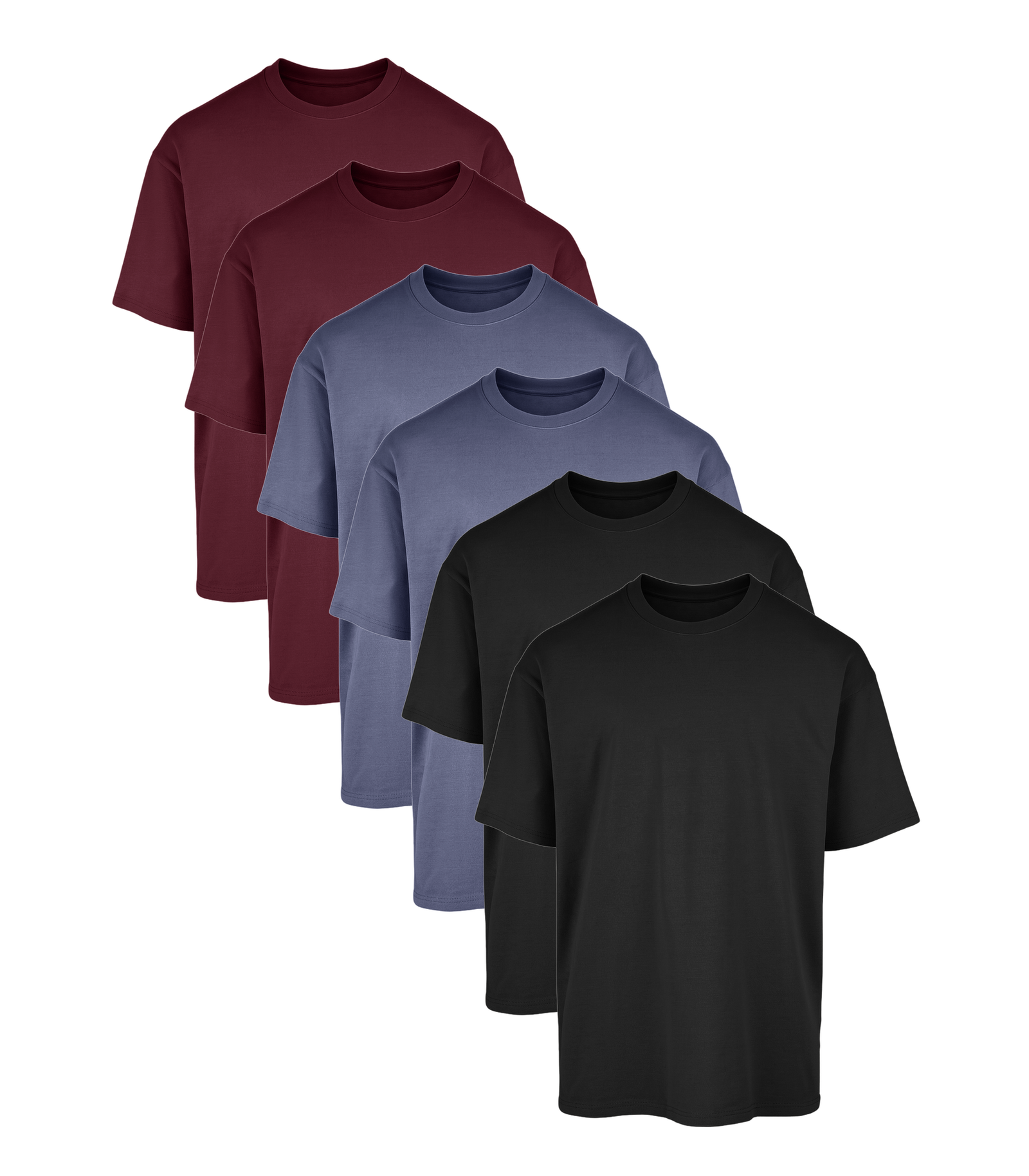 Colour Classic Oversized Tee 6 Pack