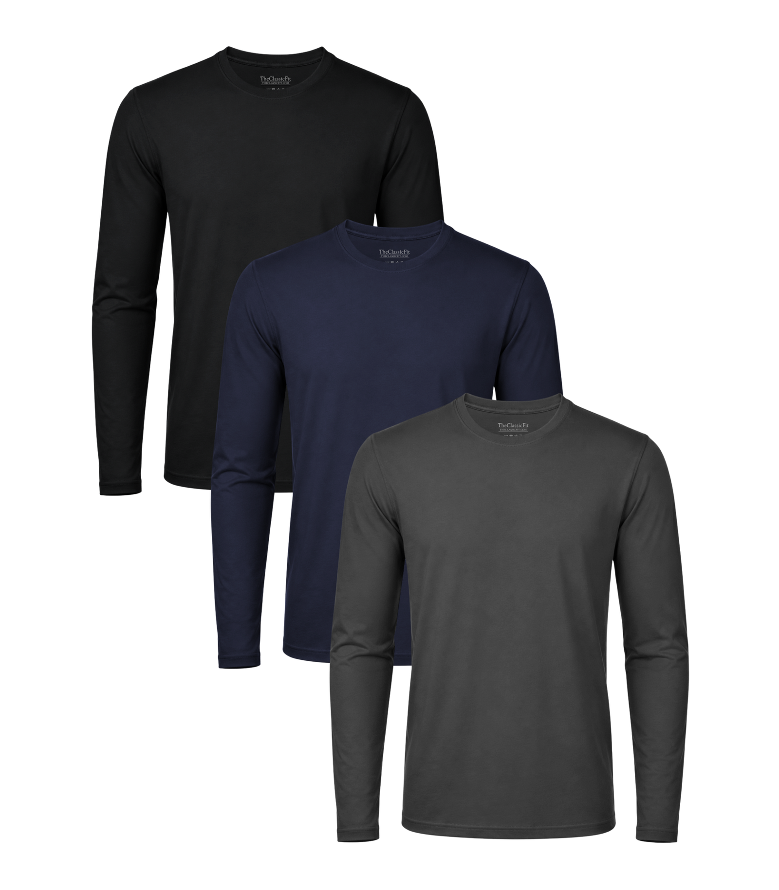 Standard Classic Longsleeve Tee 3 Pack