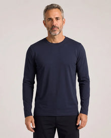 THECLASSICFIT-TCFLONGSLEEVETSHIRT-BA211 - NAVY