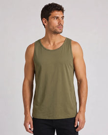 THECLASSICFIT-TCFTANKTOP-BB011 - OLIV