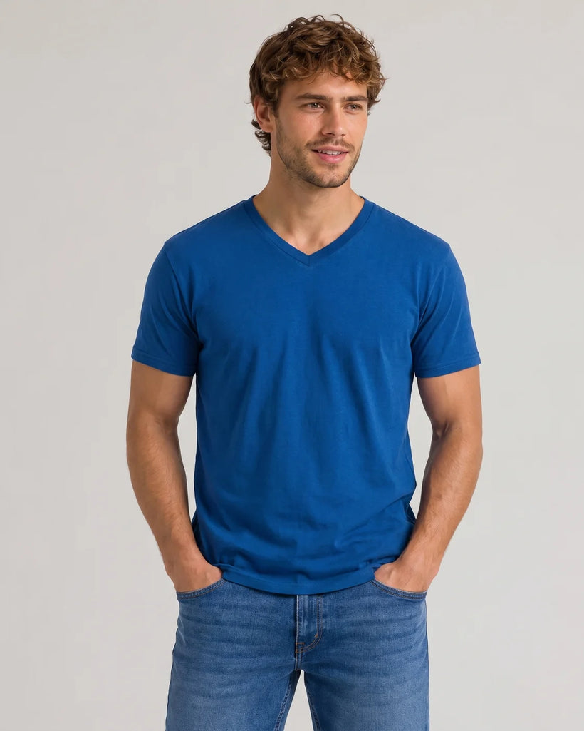 Royal Blue Classic V-Neck - Men's V-Neck