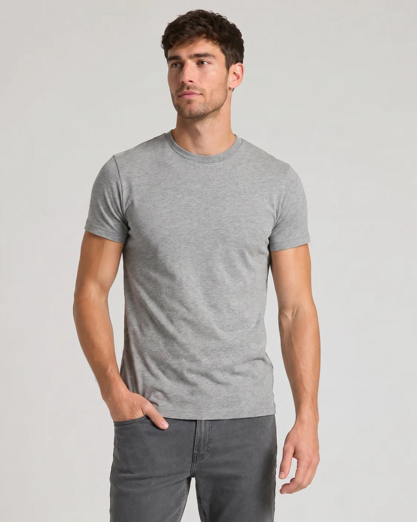 Sport Grey Classic Crew Neck - Men's T-Shirt