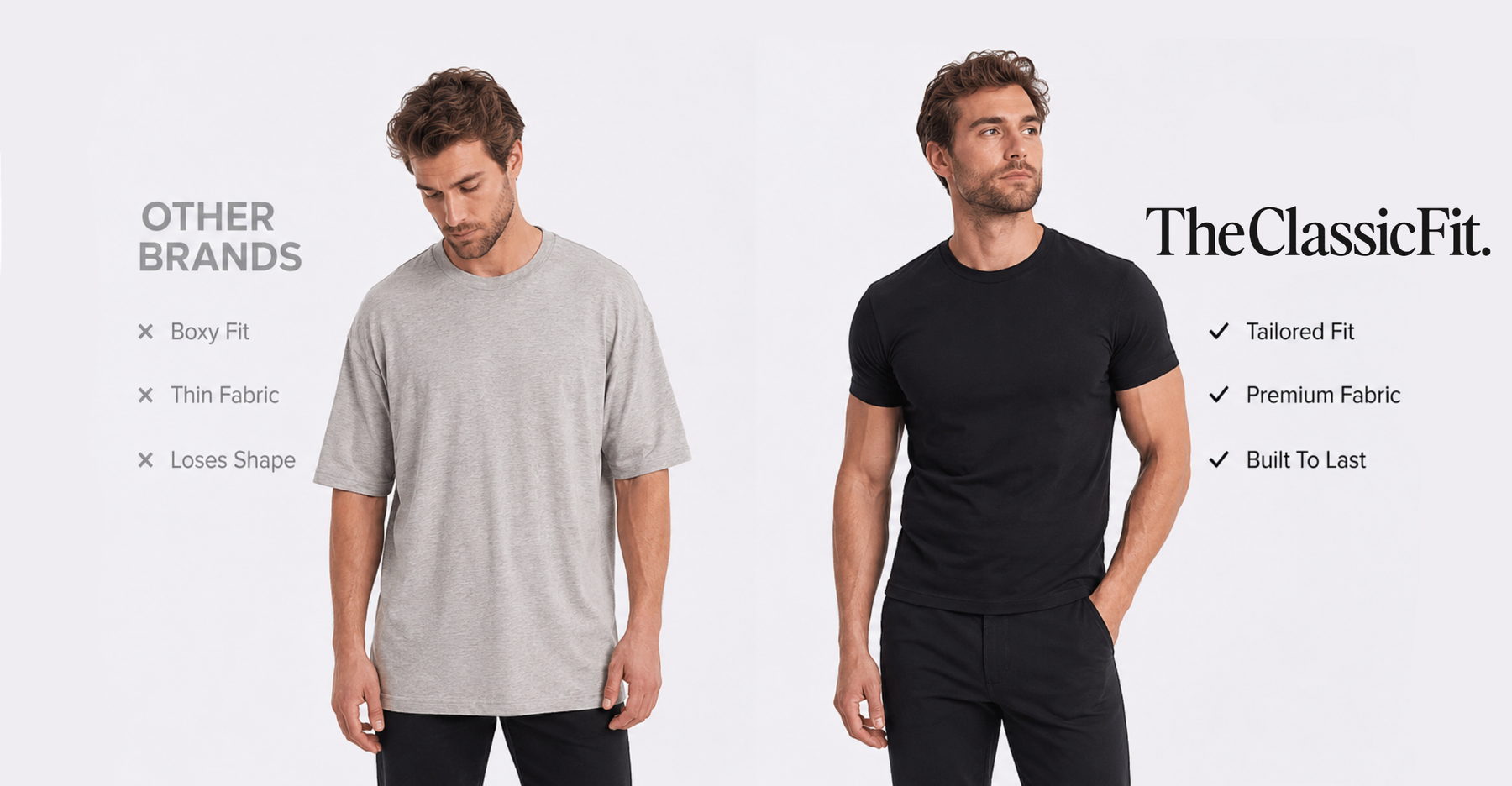 The ClassicFit premium apparel