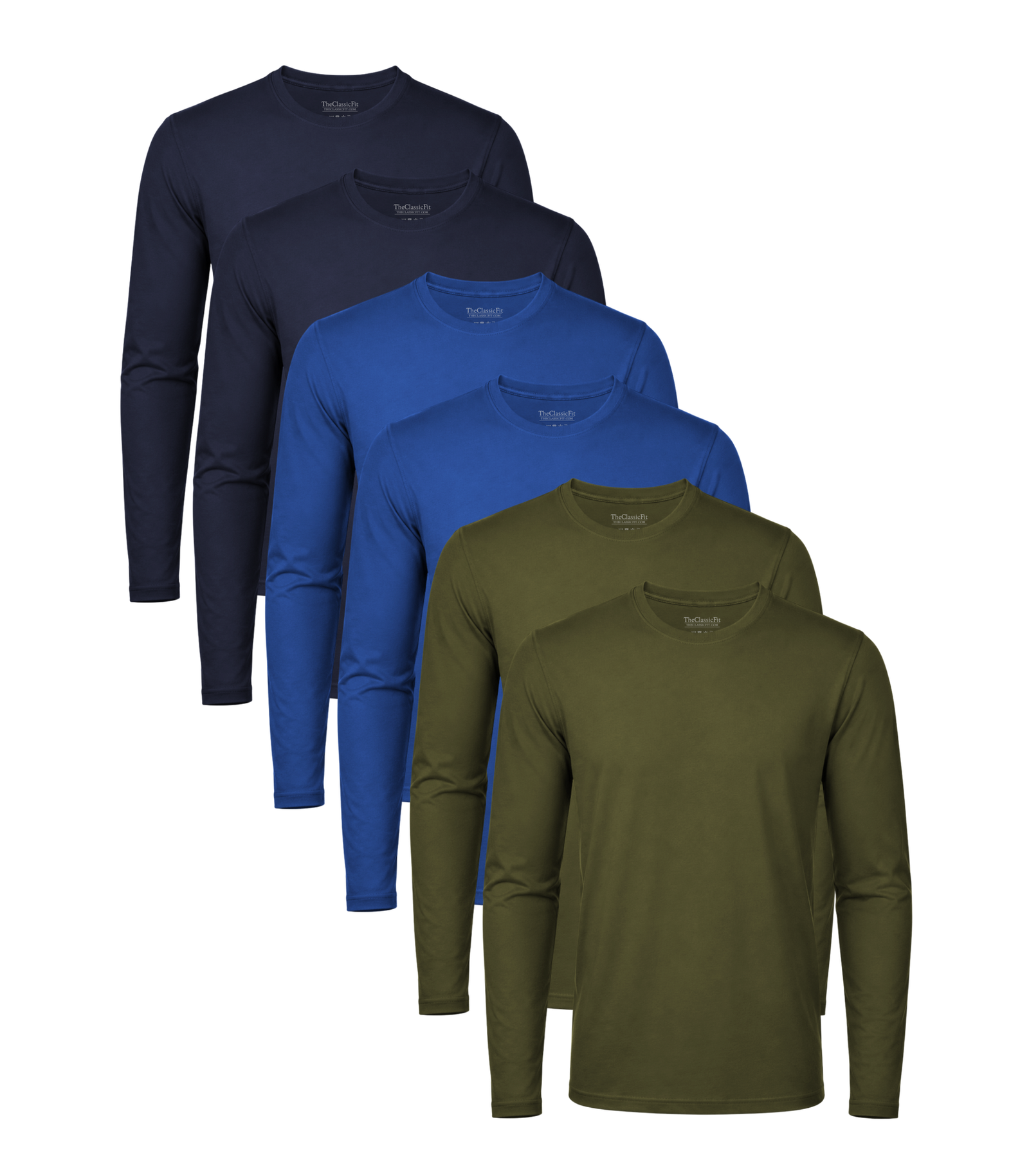 Colour Classic Longsleeve Tee 6 Pack