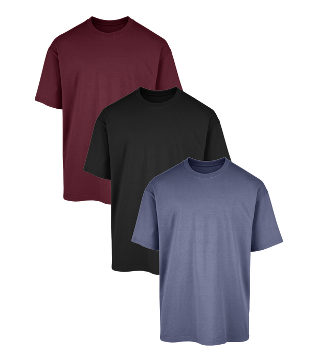 Colour Classic Oversized Tee 3 Pack