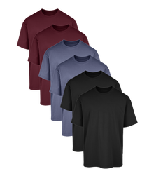 Colour Classic Oversized Tee 6 Pack