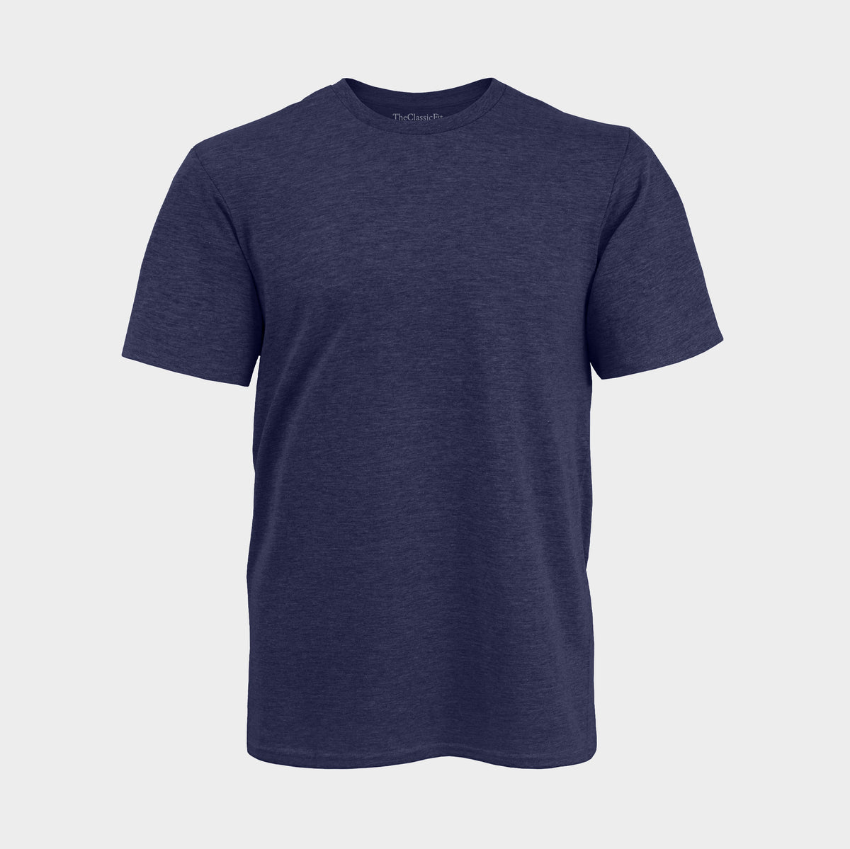 Heather Navy Crew Neck