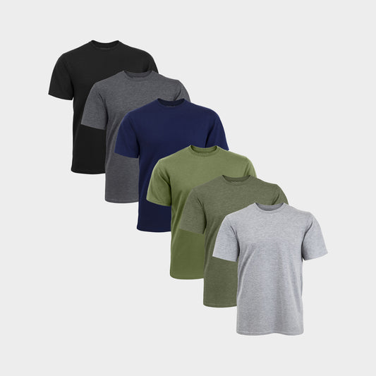 Essentials Crew Neck T-Shirt 6-Pack