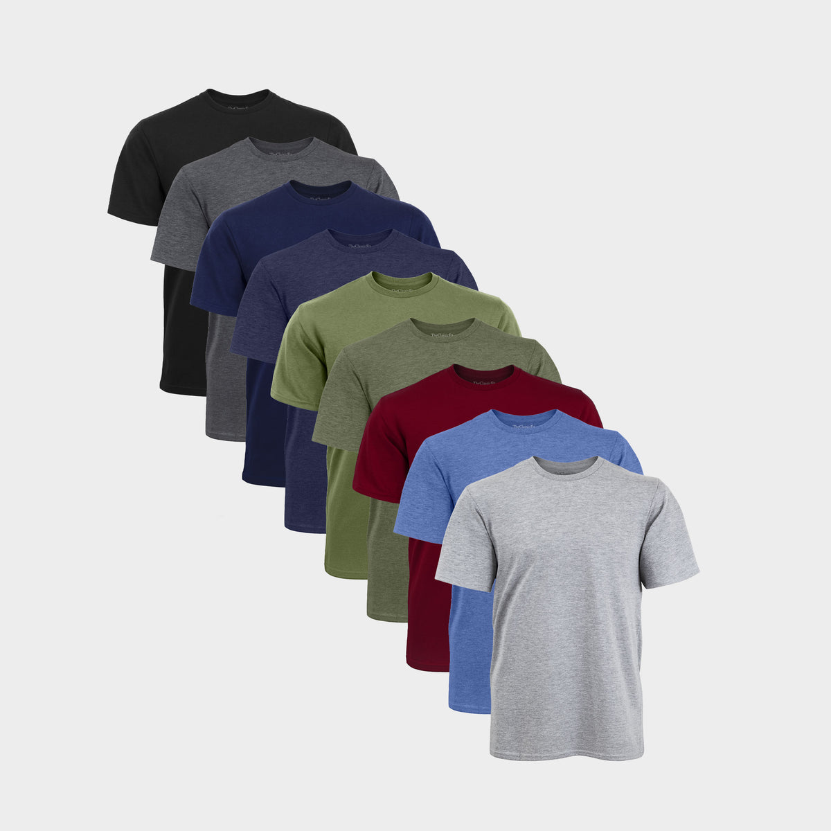 Essentials Crew Neck T-Shirt 9-Pack