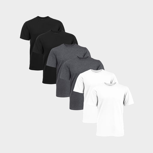 Standard Crew Neck T-Shirt 6-Pack