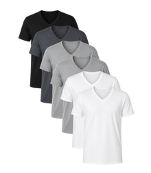 Essential Classic V Neck 6 Pack
