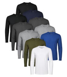 Essentials Classic Longsleeve Tee 10 Pack