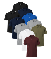 Essentials Classic Polo 10 Pack