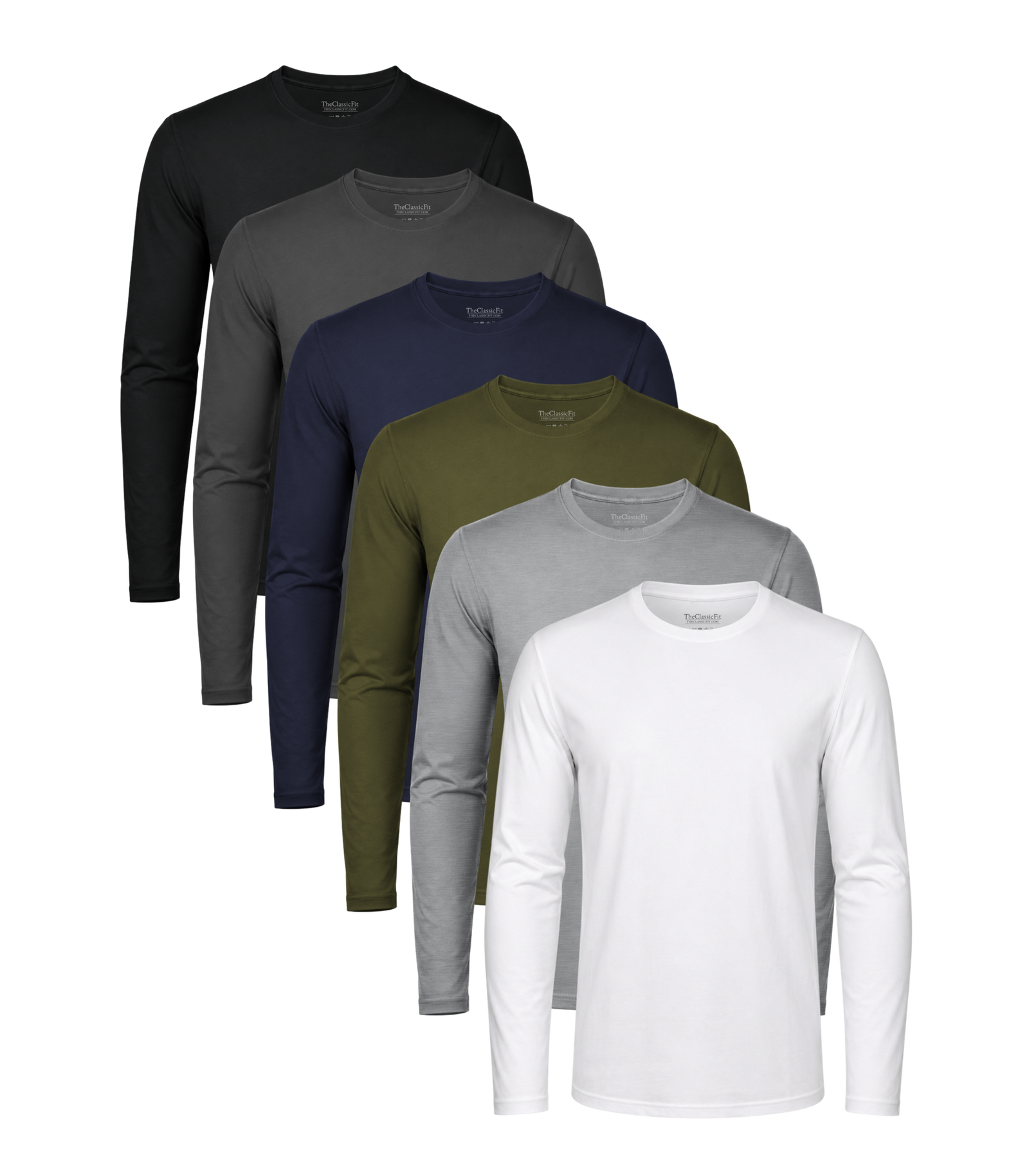 Staple Classic Longsleeve Tee 6 Pack